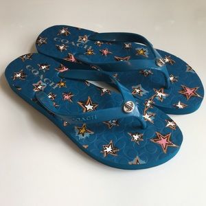 Cute Summer Coach Flip Flops!